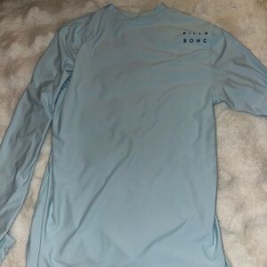 Billabong Sky Blue Long Sleeve Top Dry Fit